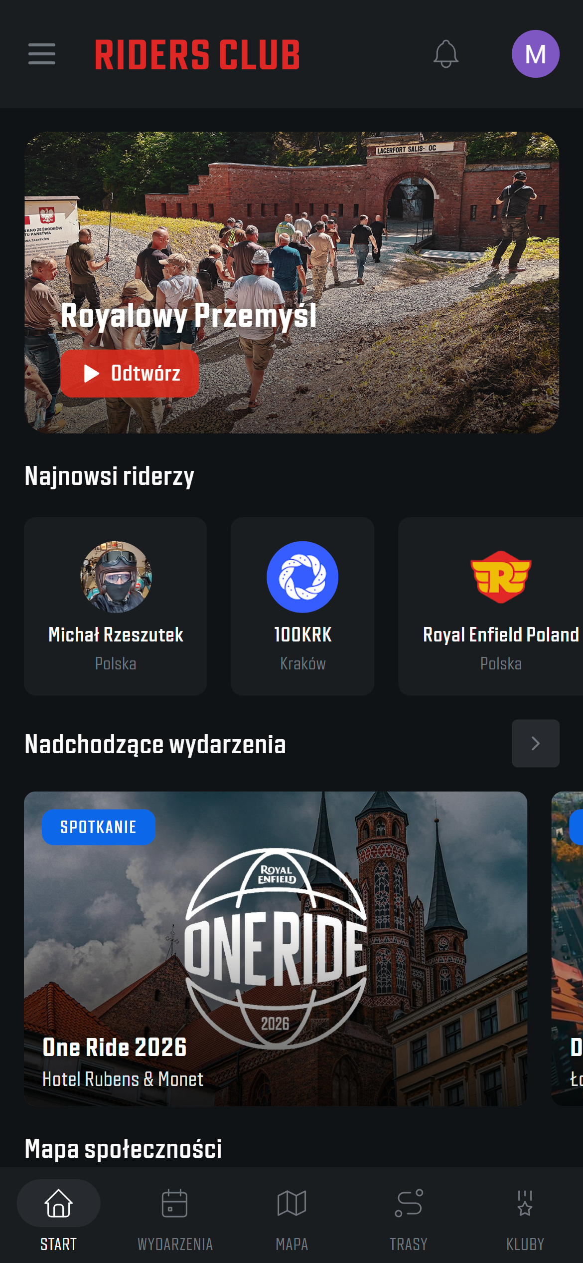 Strona główna w wydaniu mobilnym